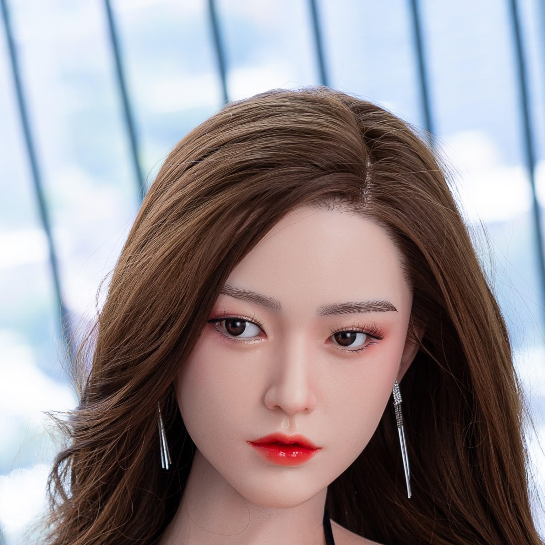 Amazon.co.jp: フィギュア ヘッド単体 等身大 シリコン製 頭部のみ